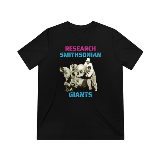"RESEARCH SMITHSONIAN GIANTS" Triblend Tee